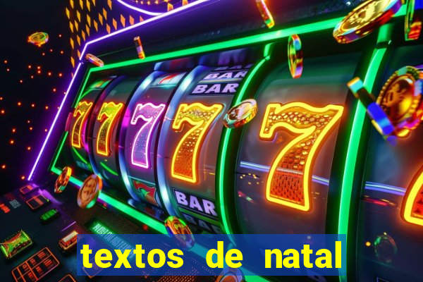 textos de natal para leitura